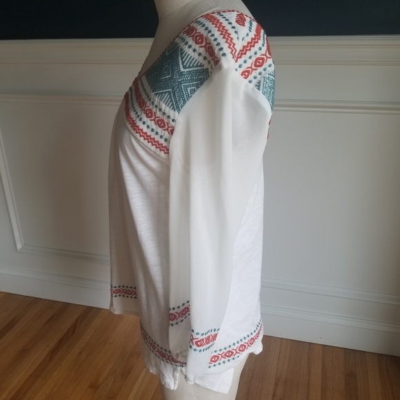 Anthropologie THML 100% Cotton Top Blouse - Picture 8 of 8